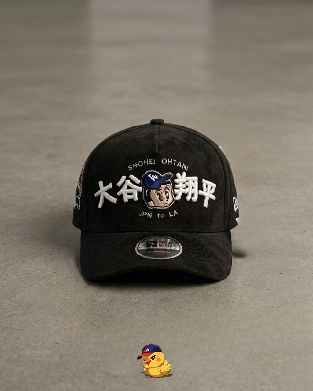 Dodgers "Shohei Ohtani #17" – Japanese Heritage Suede Cap