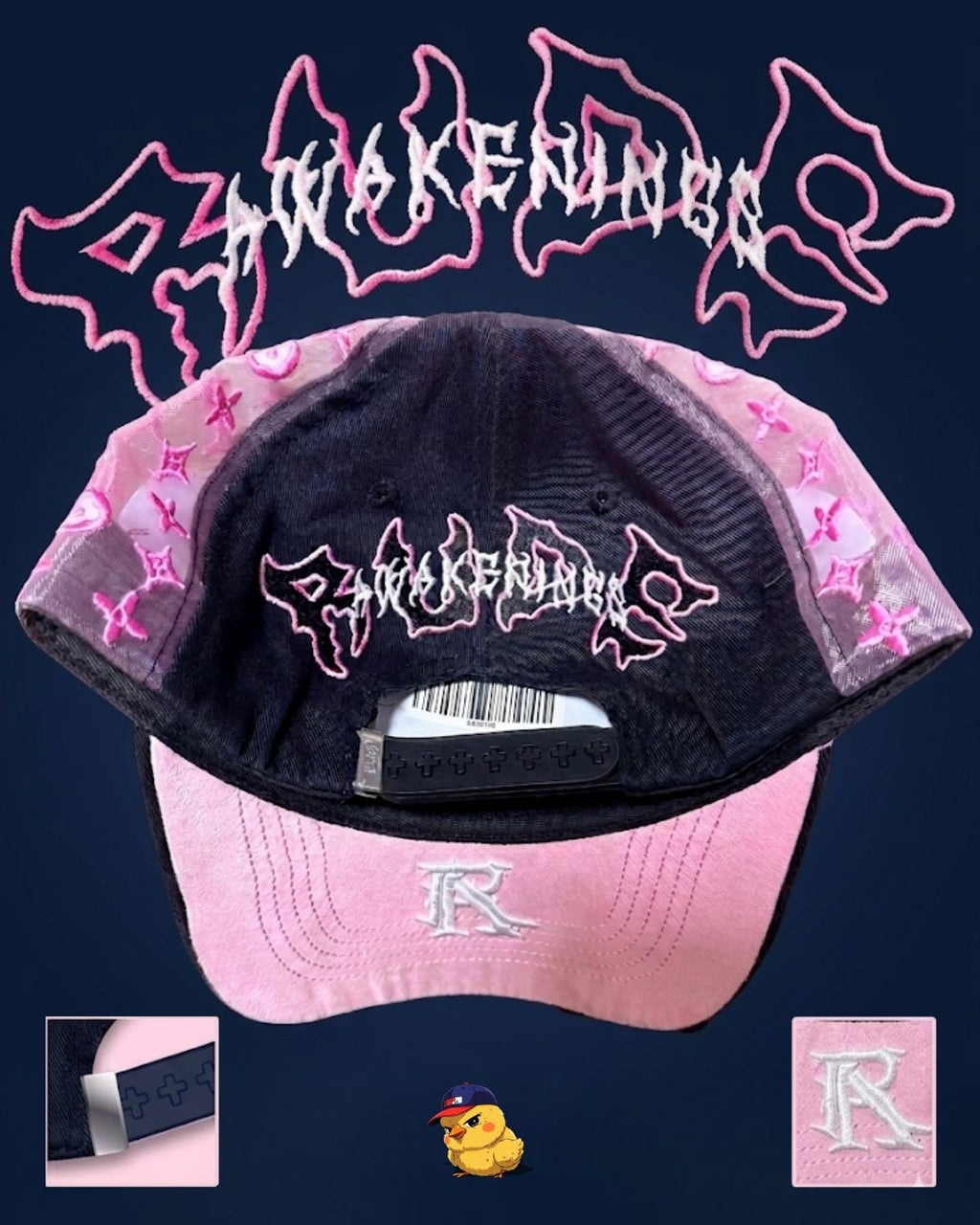 NY "Gothic Rose" Custom Trucker –  Luxury Edition