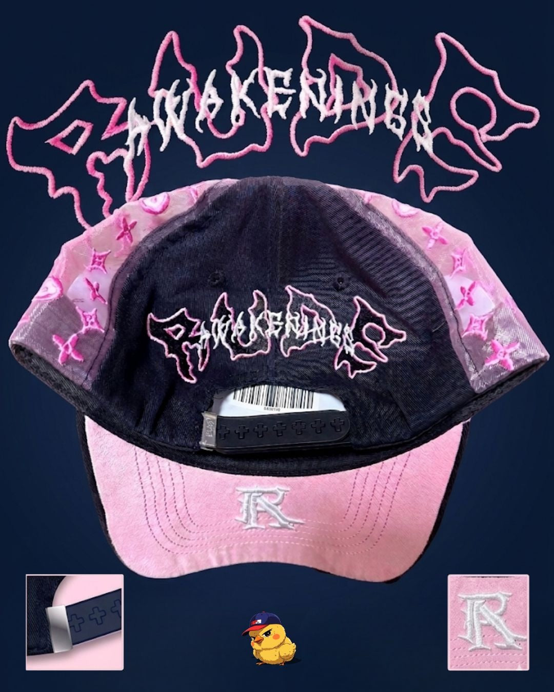 NY "Gothic Rose" Custom Trucker –  Luxury Edition